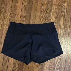 Lululemon athletica navy speed up Athletic Shorts
